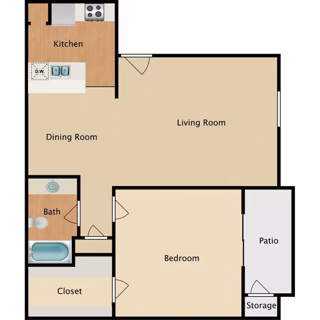 A2 - MIA Forest Oaks 132 floor plan